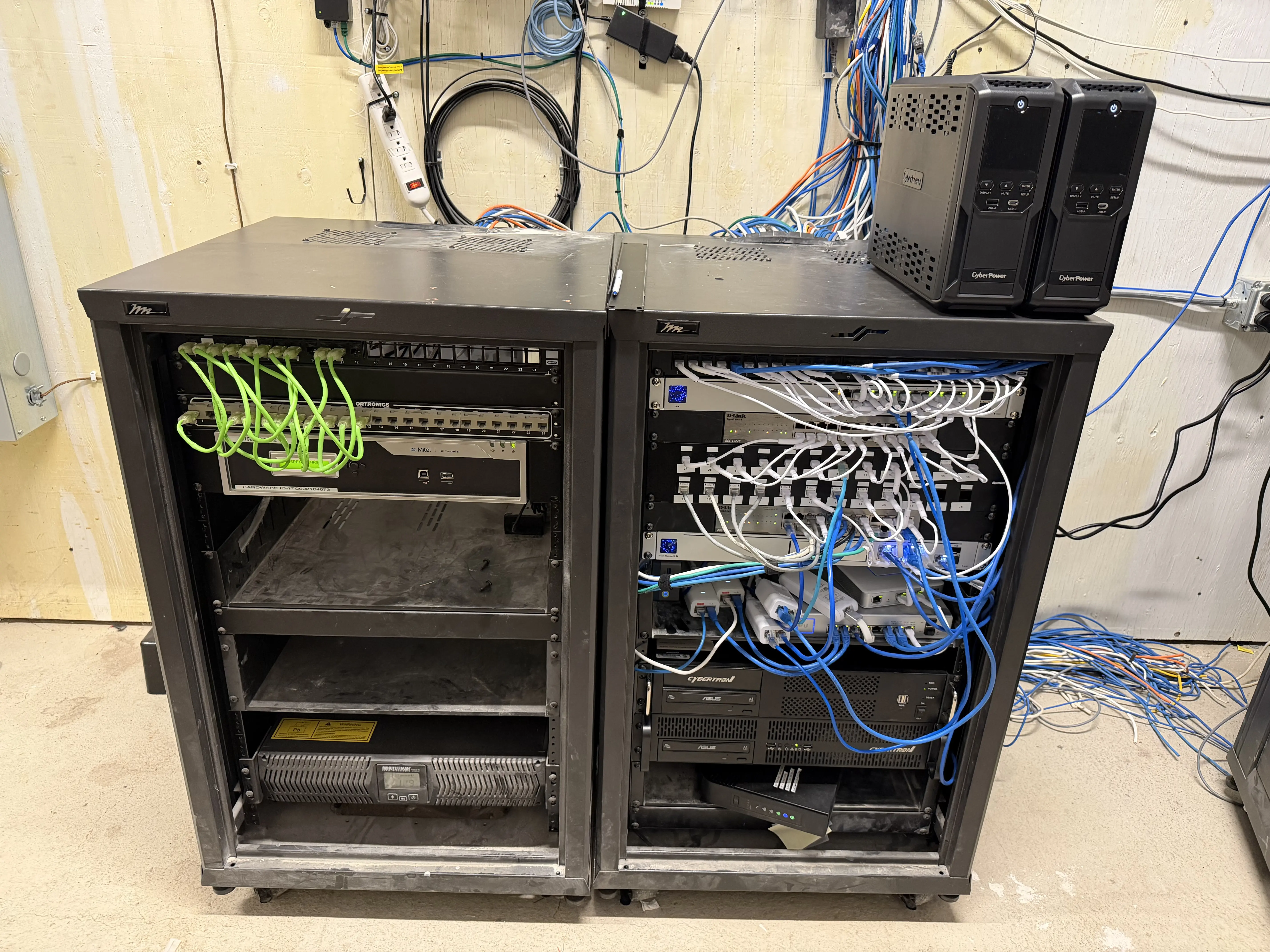 Completed network and WiFi deployment
